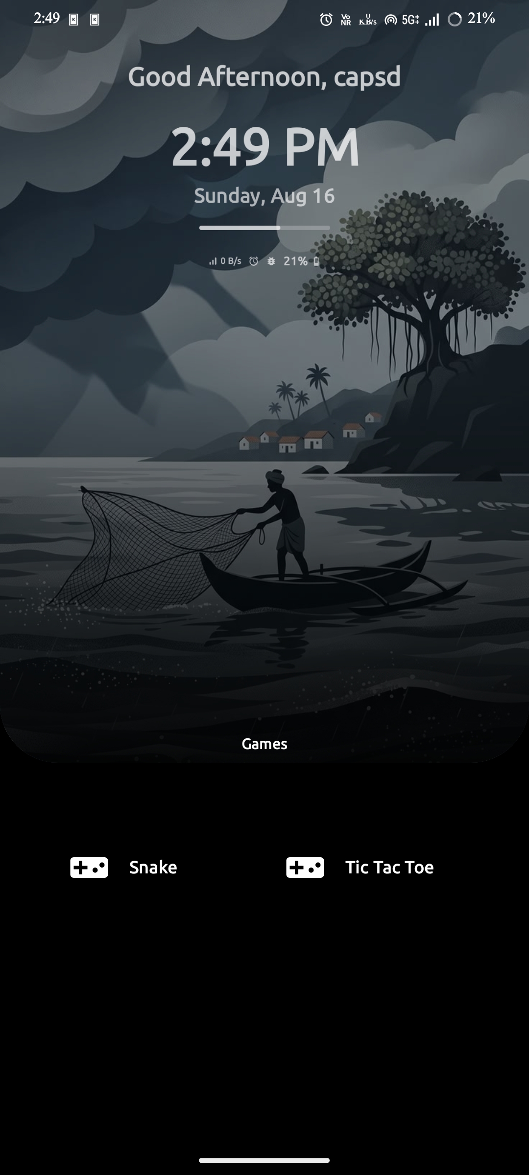 Built-in games